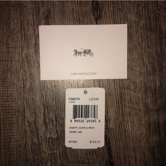 Coach Journal Crossbody *NEW* - Picture 6 of 6